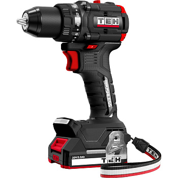 Дрель аккумуляторная 20V TEH TDBL720-2B